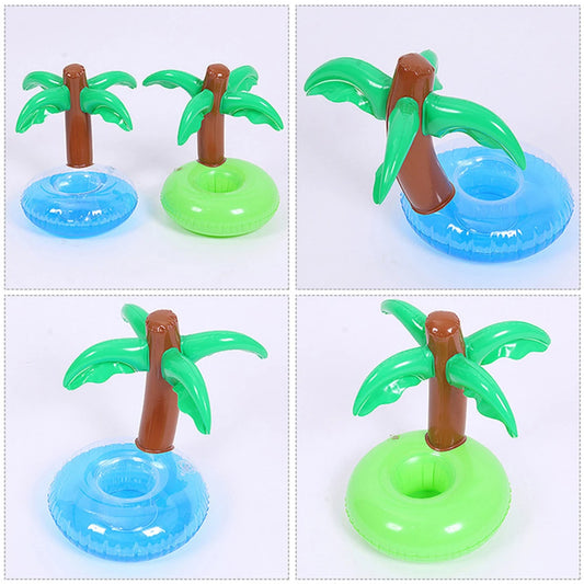 1Pcs Pool Party Party Decoration Pool Floaties Inflatable Cup Coasters Swimming Pool Float Inflatable Drink Holders Drink Floats