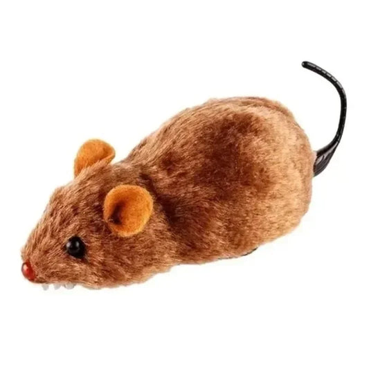 🐭🎉 CrazyTail™ Plush Running Mouse Toy