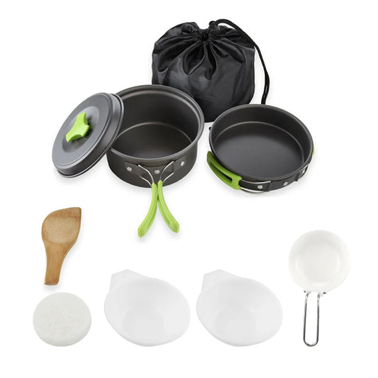 Backpacker’s Portable Camping Cookware Set