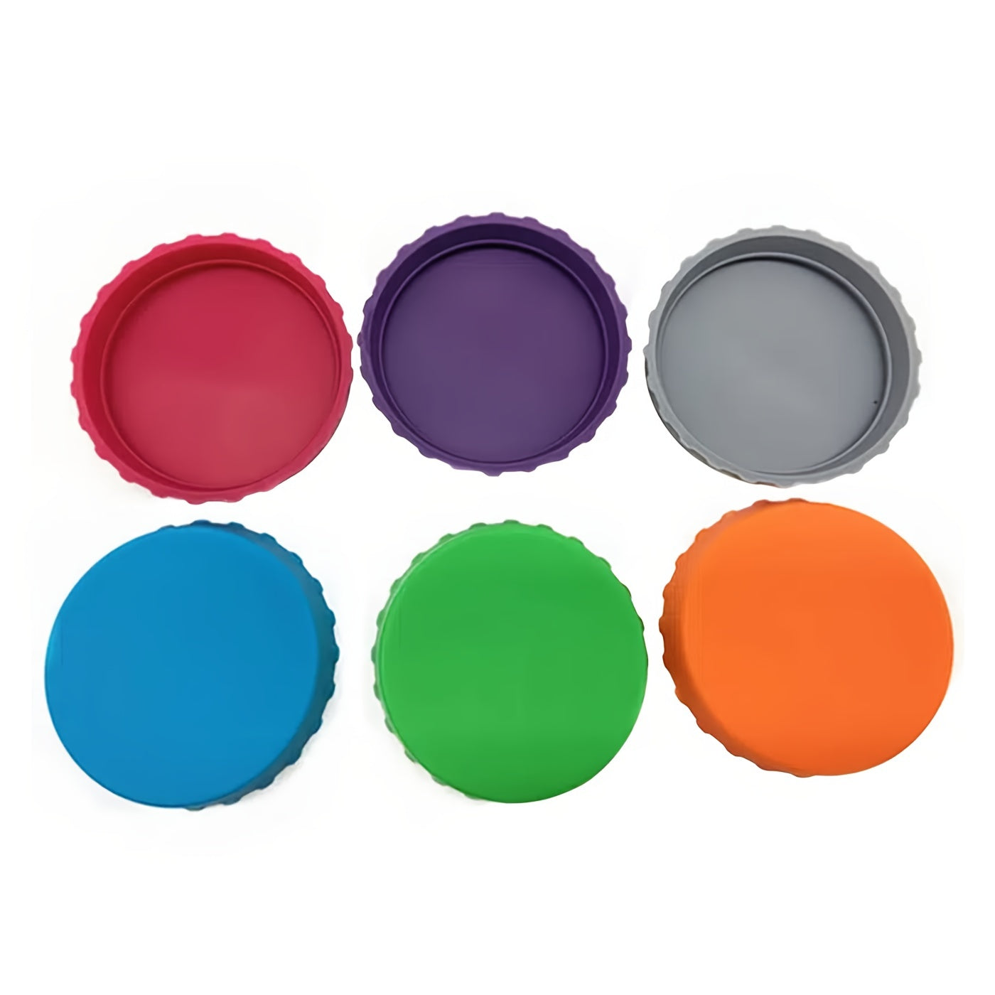 Colorful Silicone Can Lid Set 🌈