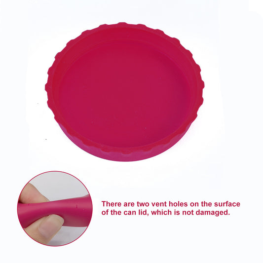 Colorful Silicone Can Lid Set 🌈