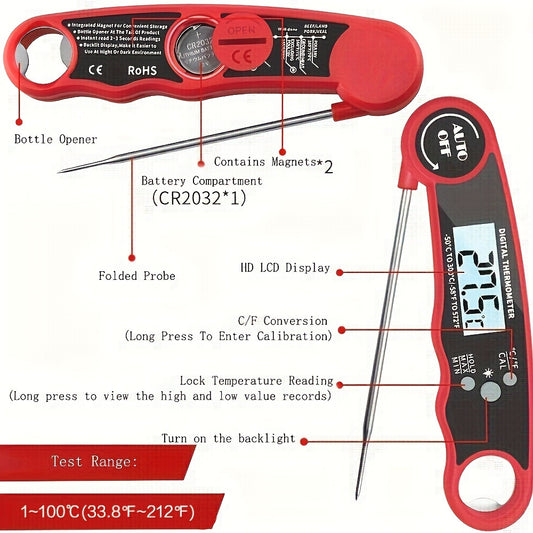 Instant Read Meat Thermometer 🍖🔥