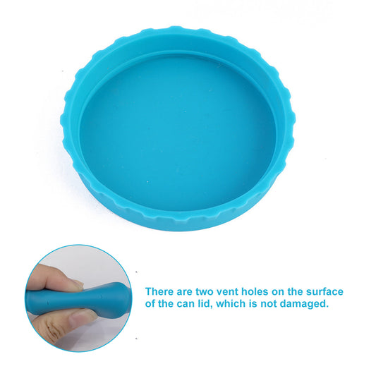 Colorful Silicone Can Lid Set 🌈